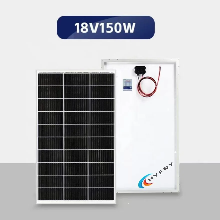 Small Size Mono Solar Panel 50 W 80W 100  12v 18V Solar Panel Factory Price off grid solar power system