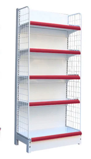 Supermarket racks have good load-bearing capacity and are suitable for storing heavy items supermarket shelves
