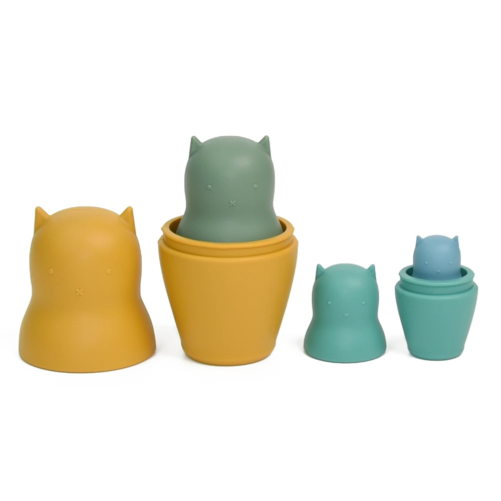 Factory Wholesale High Quality Baby Educational Toys Babushka Dolls BPA FREE Nesting Dolls