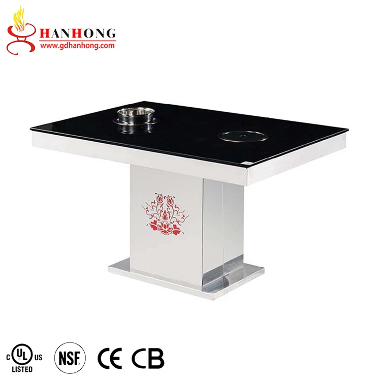 Best Selling UL CE Hot Pot Table Manufacturers/Hot Shop Shabu With Induction Hob