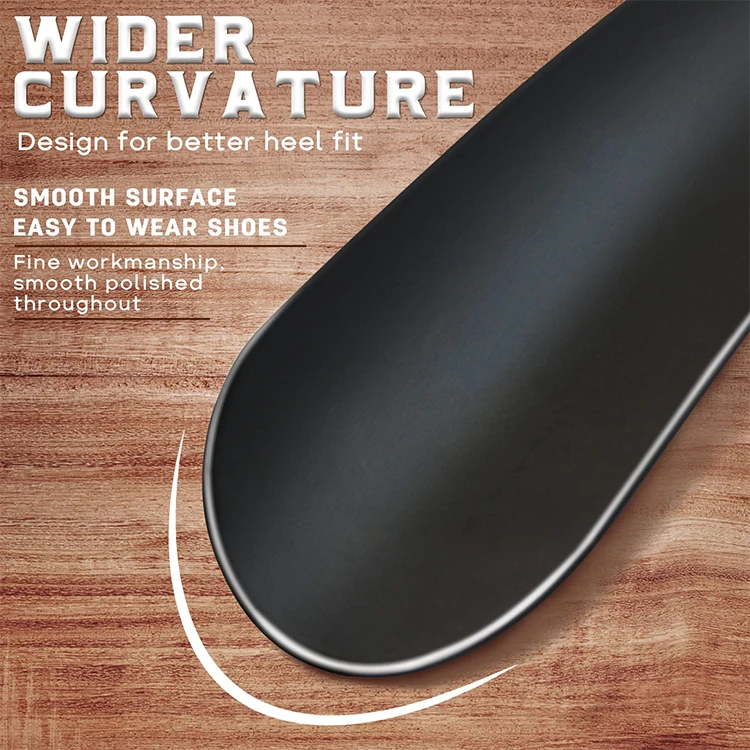 S & J Новые товары на заказ хорошее качество металлический мини-рог для обуви более широкий кривизный рекламный логотип