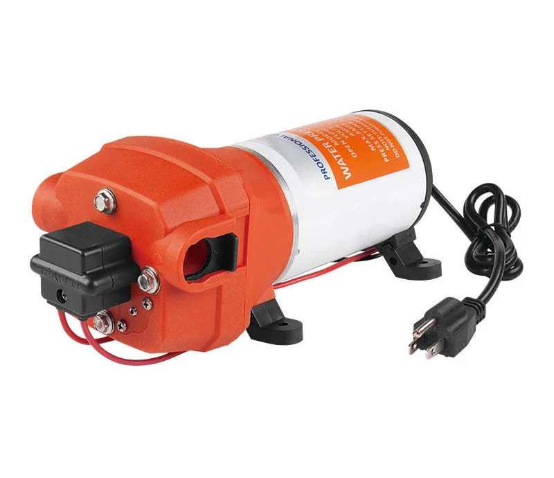 RV Wastewater Water Pump of Campervan Prefab Houses Boat with Remote Control Easy Installation Jet Pump for Camper RV Water Pump