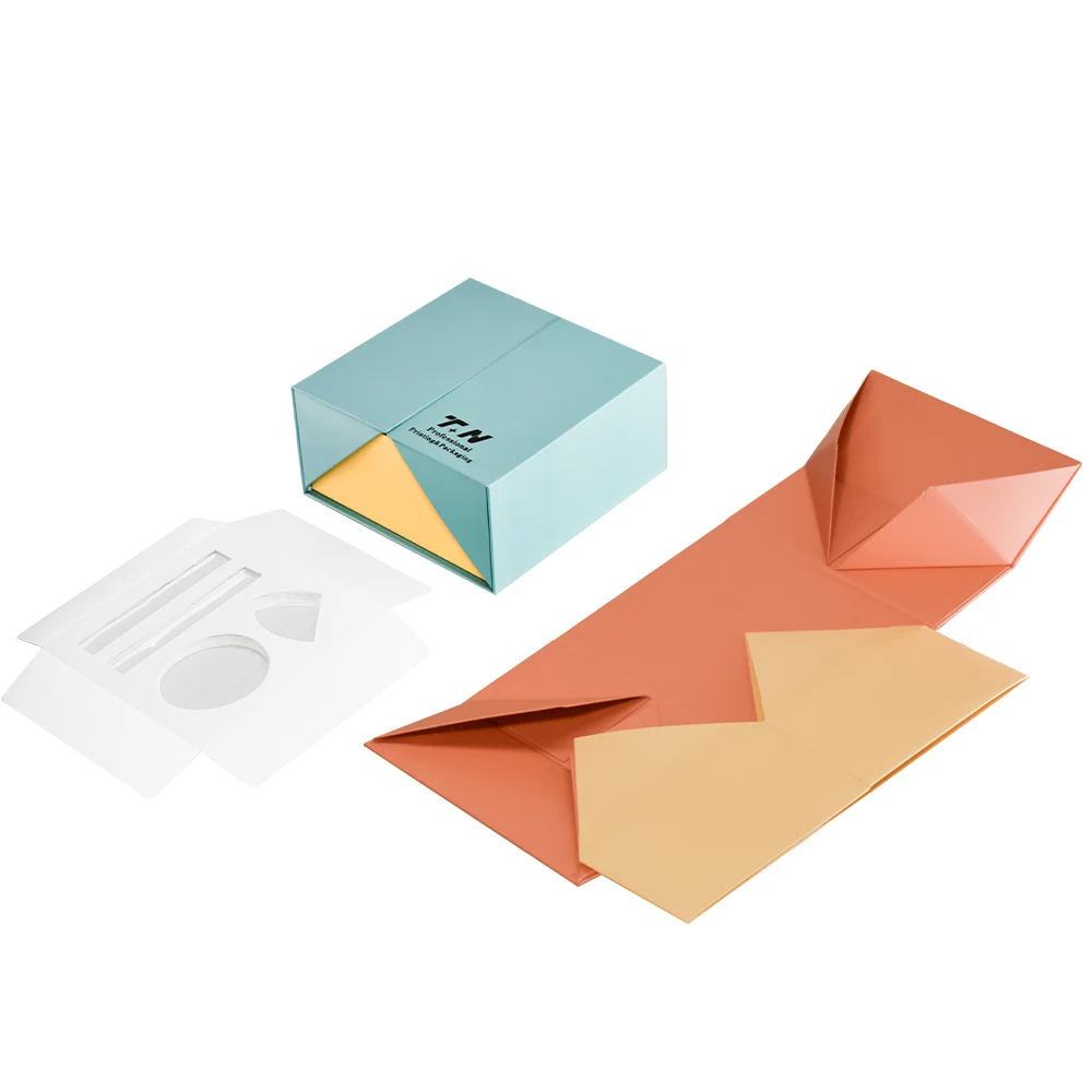 Custom Luxury Cosmetic Gift Box Packaging Eco-Friendly Paper Box for Skin Care Serum Day Cream Essence Sun Screen High-Quality