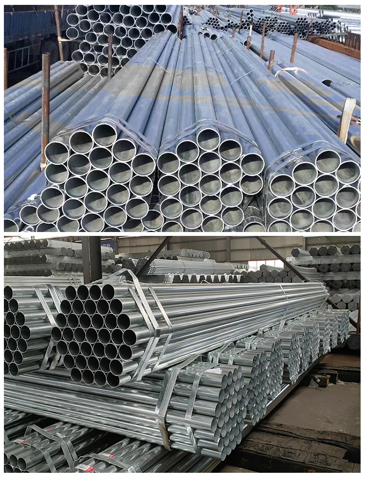GI стальная оцинкованная труба astm a500 Класс c