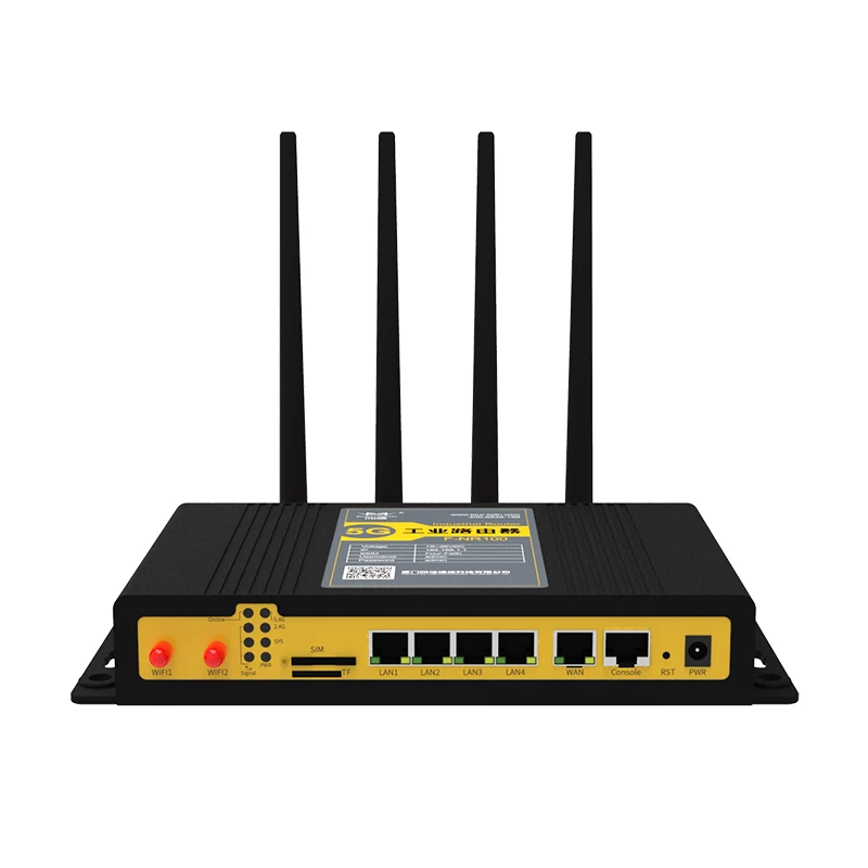 OEM/ODM Brand New Four-Faith Wifi 5G Cpe Modem lte mobile wifi router Support dual-band WiFi (2.4G and 5.8G)