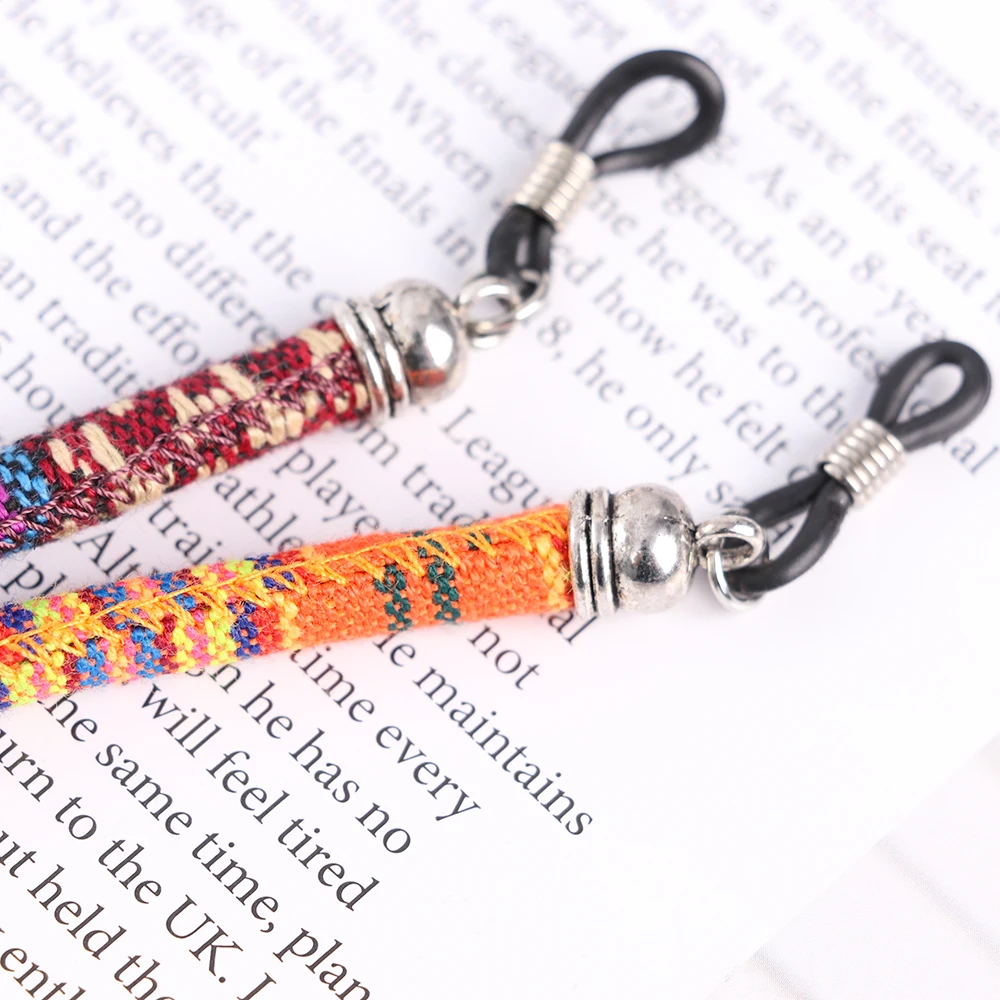 Glasses Chain Holders Ethnic Style Rope Eyewear Lanyard Retainer Cord Sunglasses Strap For Women