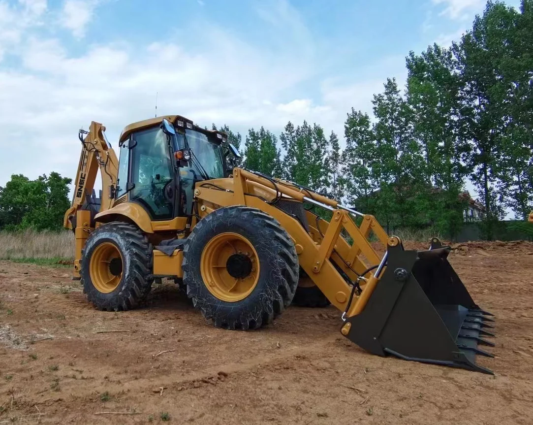 tractor backhoe digger excavator 4x4 2.5 ton mini payloader retroexcavadoras cargadoras side shift backhoe loaders