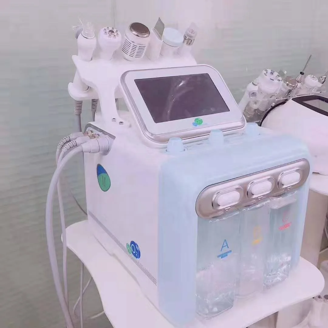 NV-W05X 6 In 1 Korea H2O2 Bubble Clean Aqua Peeling Hydro Dermabrasion Auqa Oxygeneo Peeling Hydrafacials Hydro Facial Machine