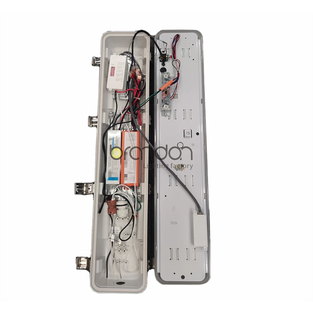 Ip66 светодиодные светильники лампы дневного света 25w ПК материал Баттен свет Водонепроницаемый светодиодный бесщелевая светло-купить светодиодный фонарь