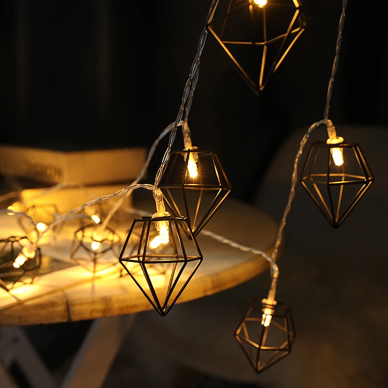 
Good Quality Various Specifications Iron Art Type Holiday Led String Light For Decor 