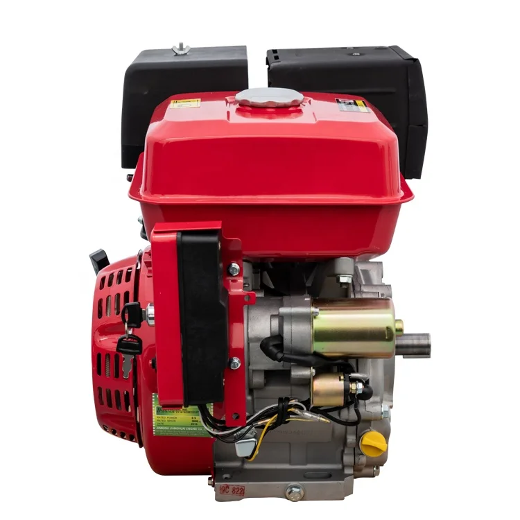 13HP Horizontal Shaft Electric Start Gasoline Engine For Log Splitter
