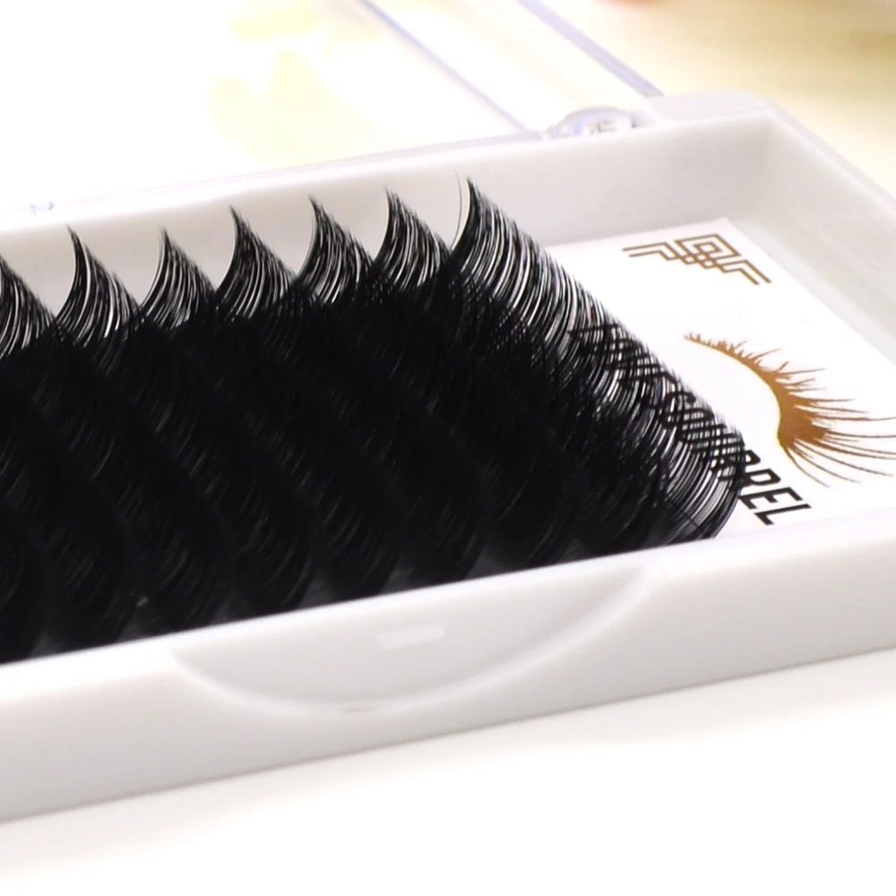 Yucagci Private Label 0.03 0.05 0.07 Korea Silk Faux Mink 3d B Bc C Cc D Dd L Lc Ld M Curl Volume Classic Eyelash Extensions