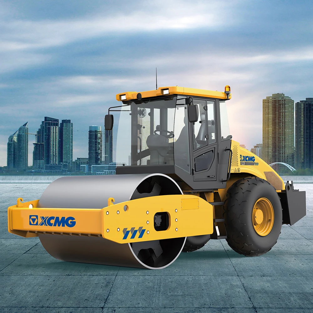 XCMG Official 12 ton Single Drum Vibratory Road Roller XS123 for Sale