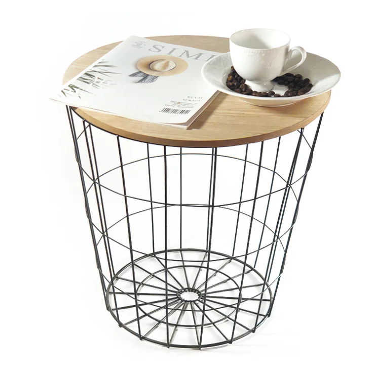 
Coffee Table Round Mdf Metal Top Coffee Round Table Modern Living Room Furniture Side Table 