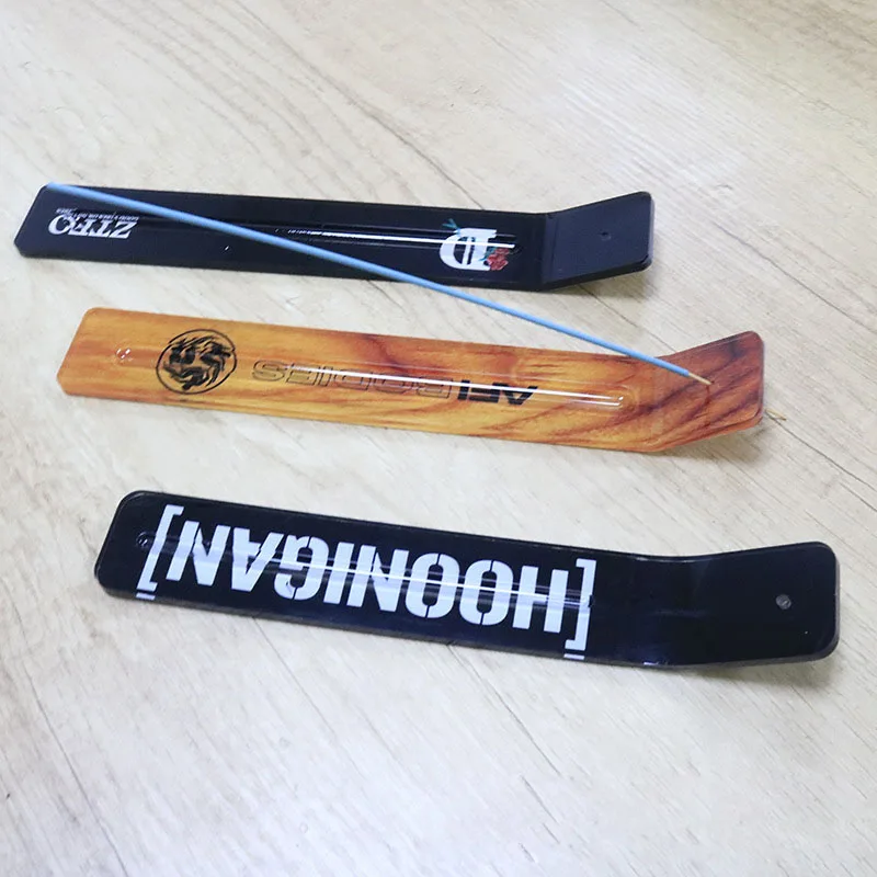 Customize Acrylic Incense Holder for Stick Perspex Incense Stick Ash Catcher Home Object Lucite Incense Burner Holder