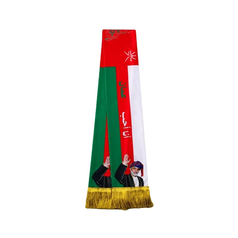 Good Quality Custom Printed Winter Jacquard Scarves Football Soccer Club Cup Sport Fan Scarf