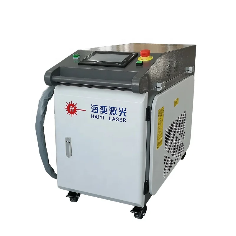 3% discount high speed Fiber Laser Cleaning Machines 100W 1500W  Laser cleaner rust paint oil dirt removal