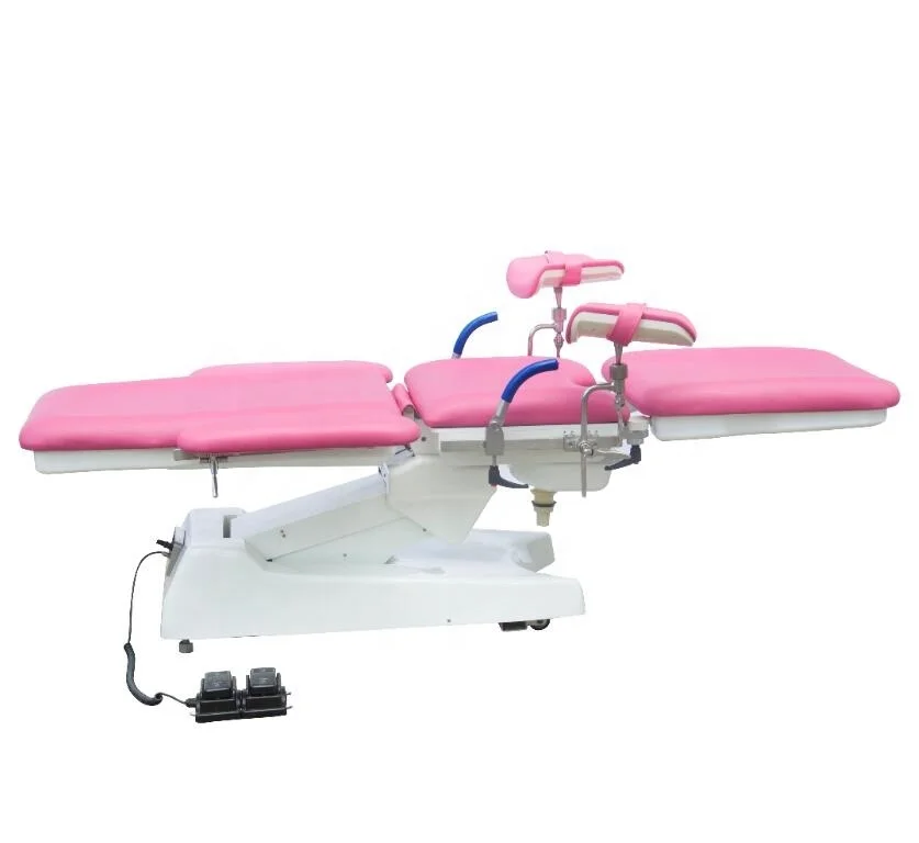 Electric obstetric delivery table gynecological bed medical gynecological table chair birth bed