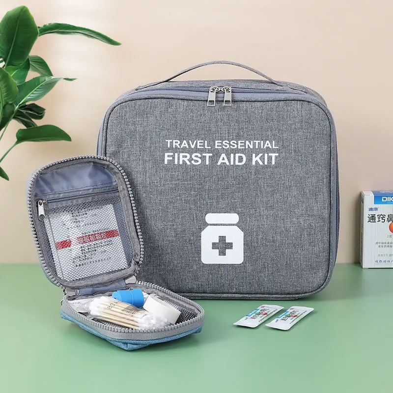 OEM outdoor first aid kit box fast delivery medical tote bag high quality 2022 portable first aid kit bag