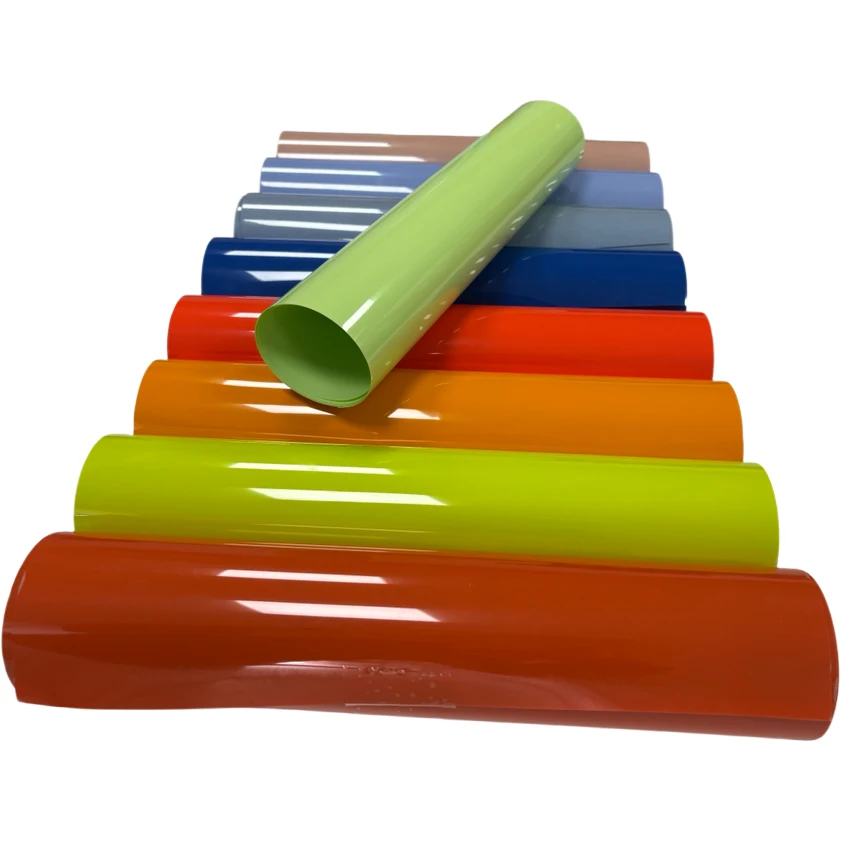 Матовая лазерная резка 1 0 мм Толстая термополиуретановая теплопередача виниловые рулоны 3D HTV пленка кирпичная силиконовая резина с высоким сопротивлением