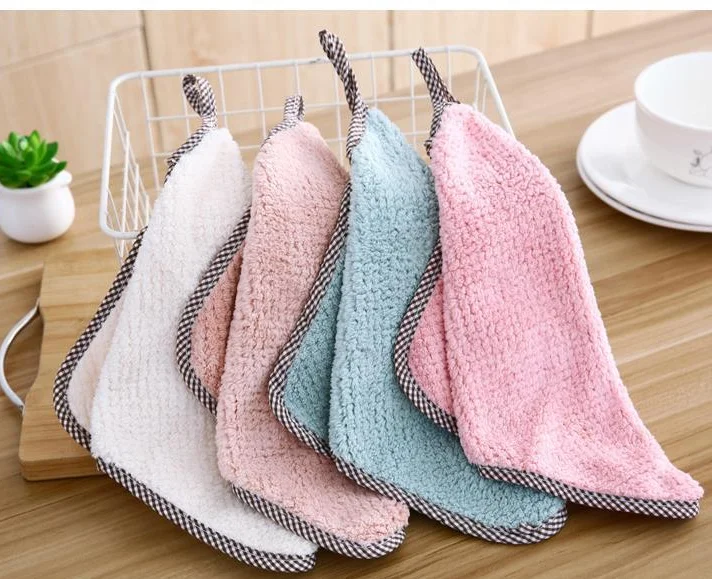 Для любых целей, салфетка из микрофибры для резиновые перчатки для уборки кухни Очистка Стекла домашней чистящие салфетки