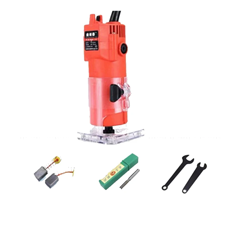 Набор инструментов для деревообработки, электрический ручной триммер с переменной скоростью, ламинатор для дерева, роутер, Наборы инструментов, 300 об/мин