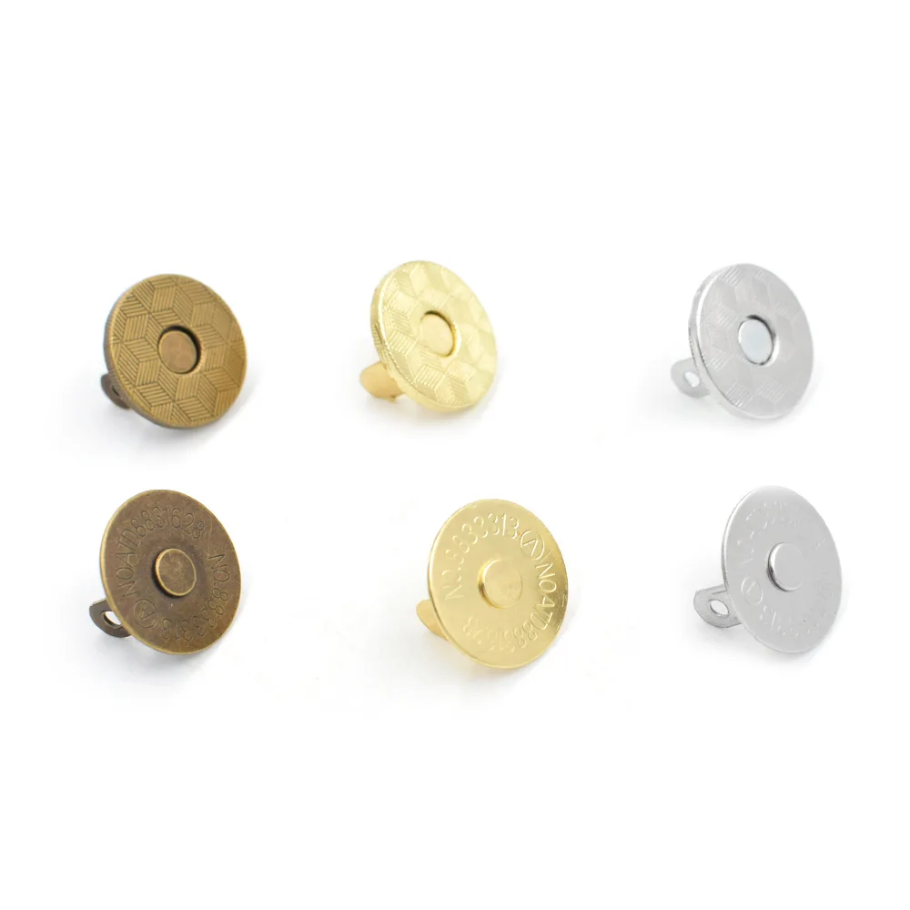 Metal Snap Button Brass Metal Ring Popper Snap Studs Button for Garment Clothes