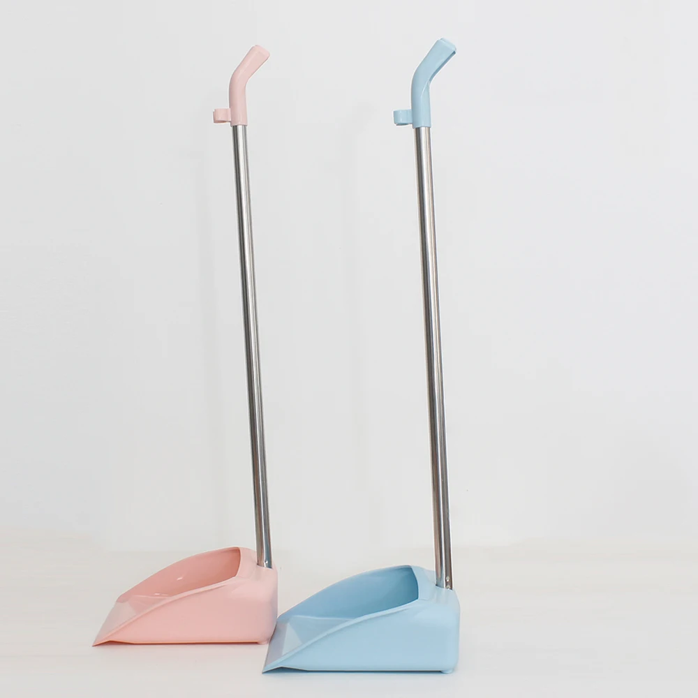New Design Floor Cleaning Tool Stainless Steel Handle Soft Plastic Broom and