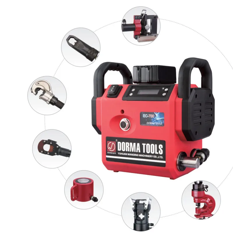 
China EC 700 Certificate Battery Mute Hydraulic Pump for Vehicle and Earthquake Rescue 