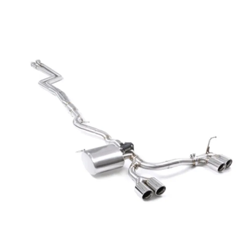 MAXDO Hot Sale Exhaust Catback For BMW E90 E92 E93 320 325 330 Exhaust Muffler System Stainless Steel Valvetronic Muffle Tips