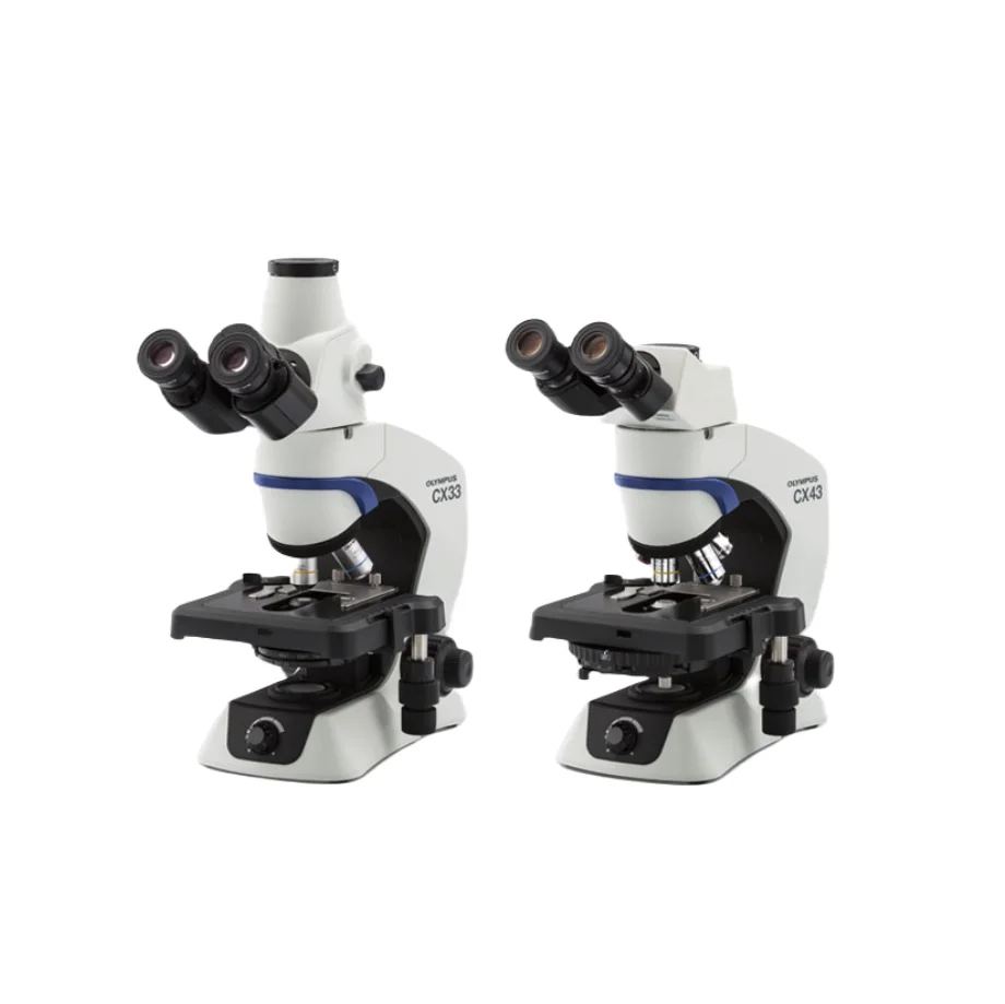 Olympus Biological Microscope cx43/cx33 Binocular/Trinocular with camera Comfortable High-Throughput Routine Microscopy