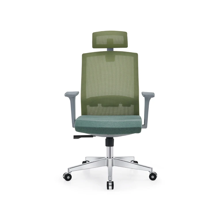 2021 Most Popular 350 Aluminum Alloy High Gold Feet Luxury Executive Swivel Mesh Office Chair