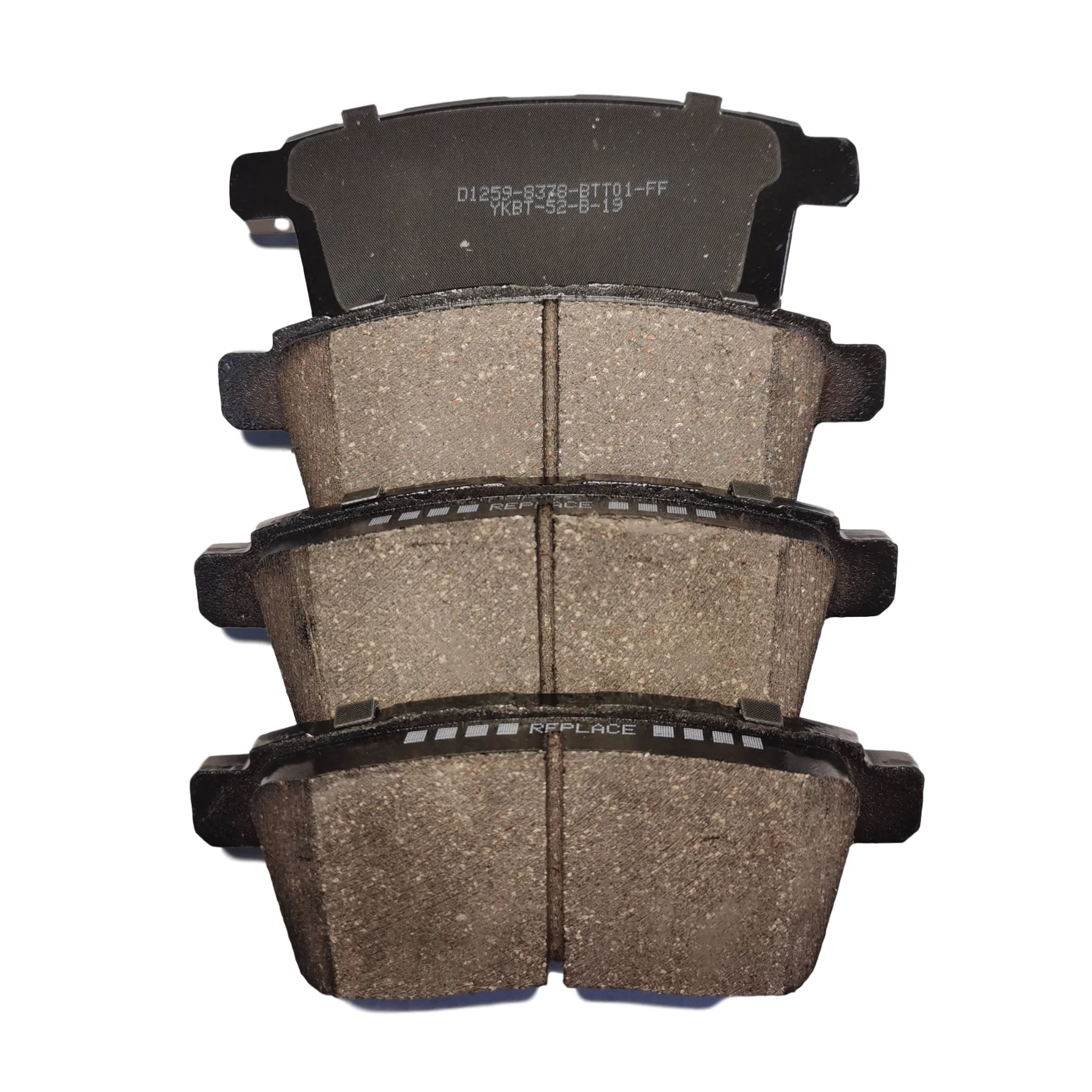 Factory Supply Auto Parts Wholesale Auto Parts Power Brake D1259 L2Y7-26-43Z Disc Pad for MAZDA CX-7