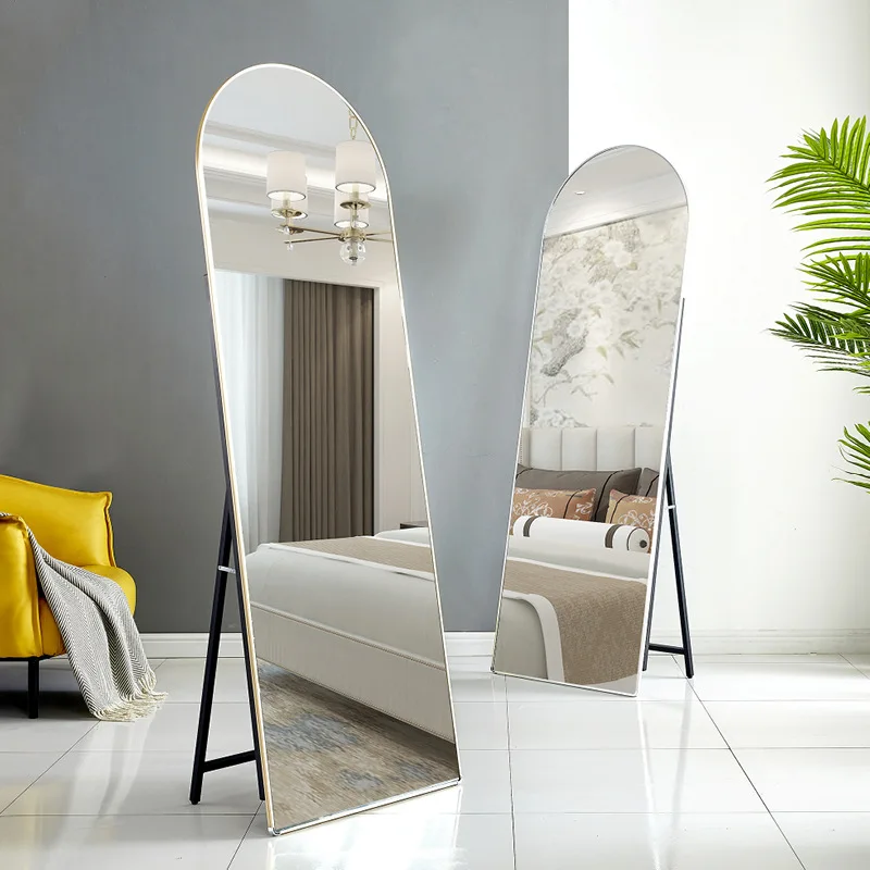 Amazon Vanity Decorative Makeup Salon Mirror Decor Wall Furniture Mirrored Dresser Large Stand Floor Mirror Support 15% Off