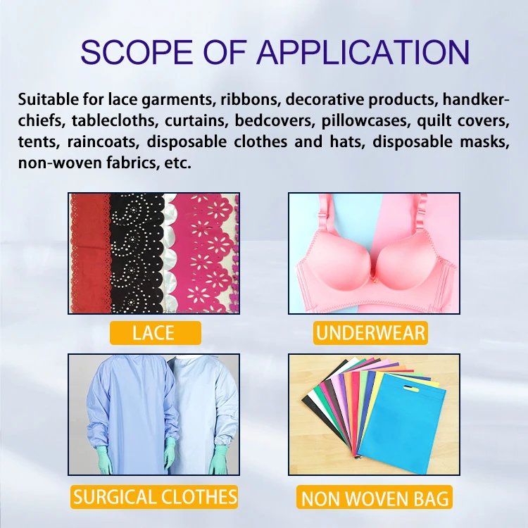 Trade assurance computerized crochet lace braiding trimming fabric making machine