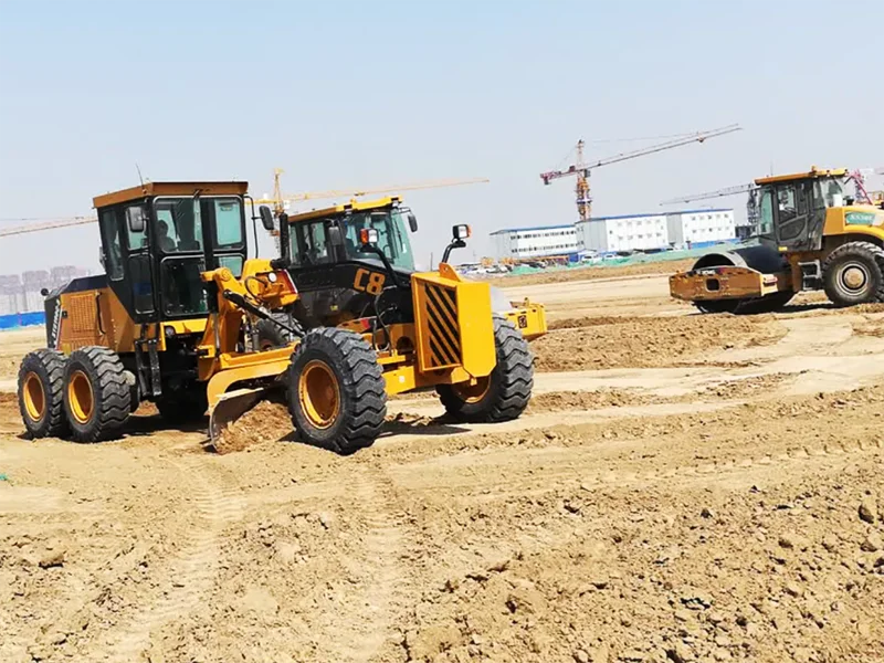Двигатель серая китайская дорожная техника STG-серии 13t 14t 15t 16t 210hp передача для автогрейдеров низкая