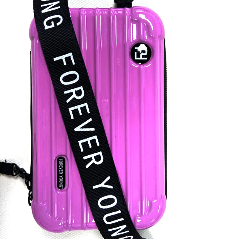 Жесткий мини-чемодан сумка через плечо для туалетных принадлежностей Дорожный чемодан на запястье