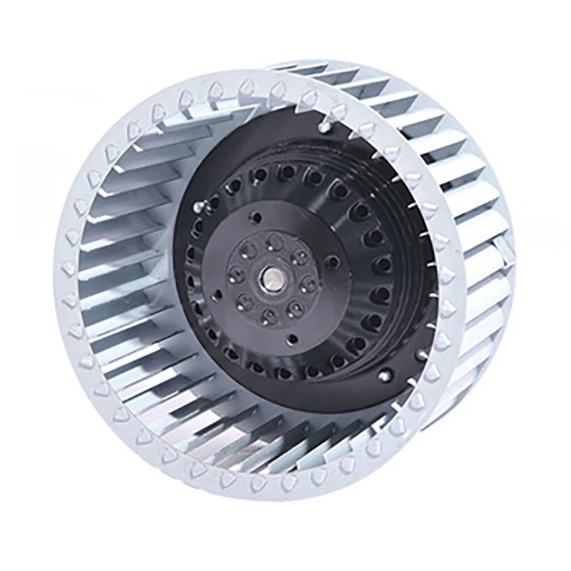 Aluminum impelle  EC DC forward inline centrifugal fan impeller blower fan wheel