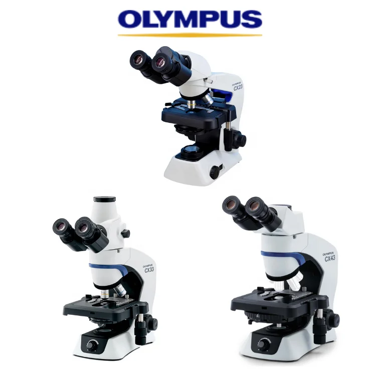 Olympus digital  biological  microscope cx23 cx33 cx43 binocular trinoculr Upright microscope camera price for lab school