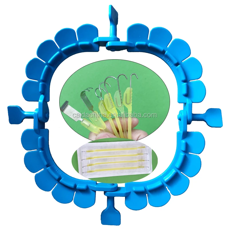 Single use Gynaecology retractor ring,disposable retractor ring R01.with 8 same hooks