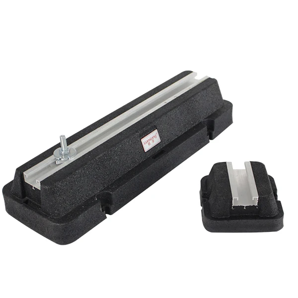 Modern Non-Slip Heavy-Duty Rubber Foot Support for Air Conditioner Outdoor Unit with Condensing Unit Mounting Hardware