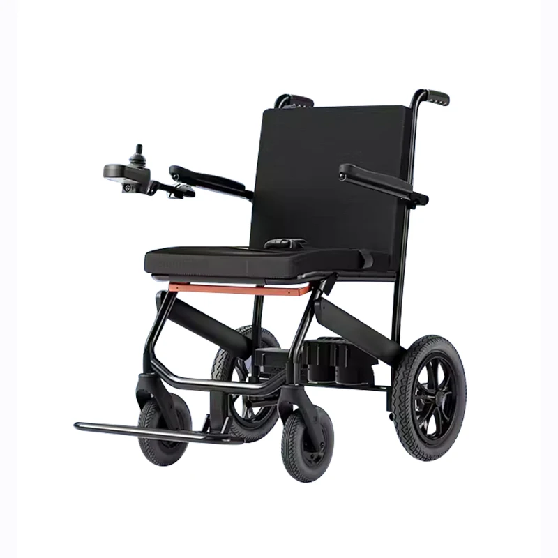 Untra-lightweight air boarding dual batter pack travelling semi carbon fiber 4 wheels power chair