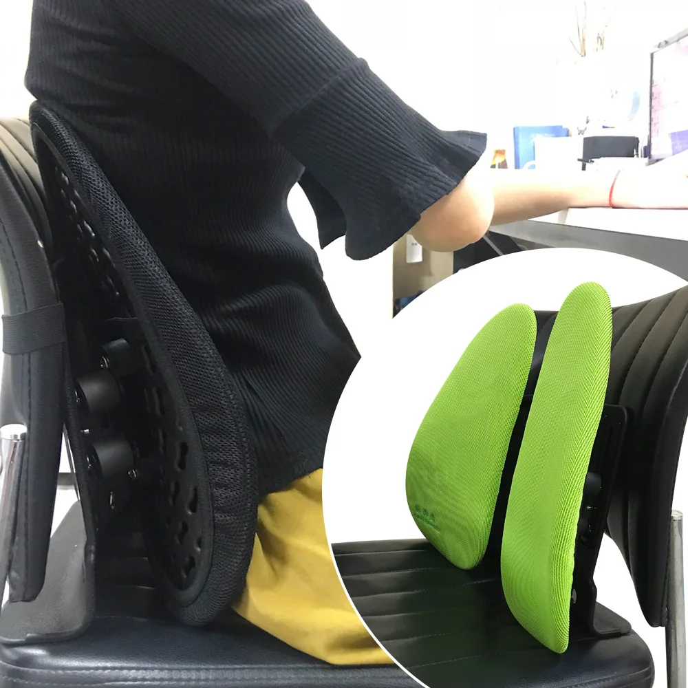 2021 Orthopedic Designed for Car Lumbar Support Cushion Office Chair Home Seat For Lower Back Pain Relief Waist Cushion For Car