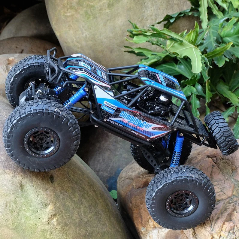 
Large 48CM High Speed Hobby Rock Climbing Car RC Rock Crawler 1/10 off-road 4WD Monster Truck Racing Car Remote Control for Sale 