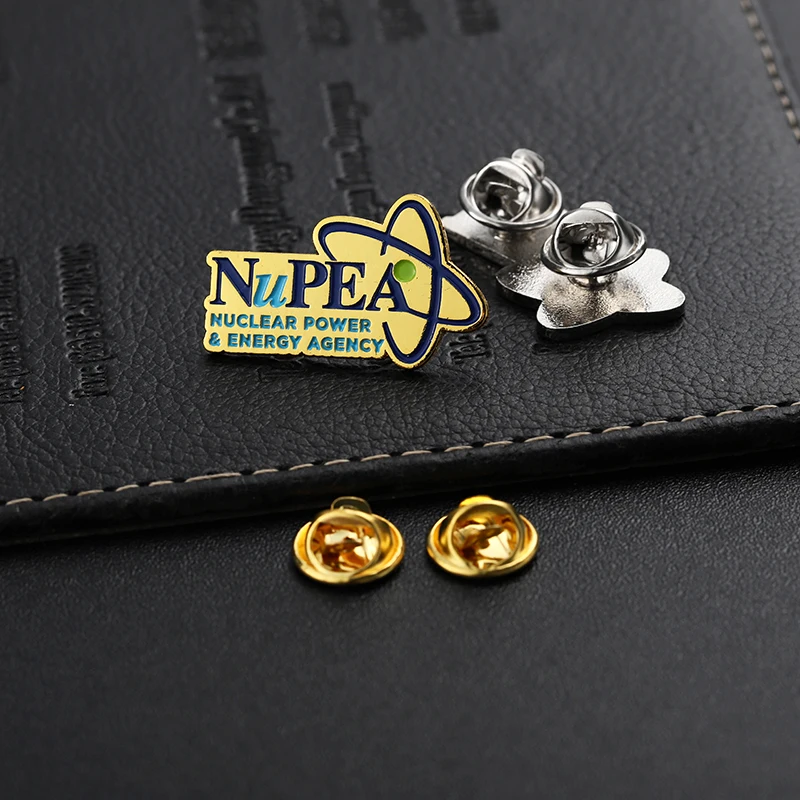 Factory Custom Made Tie Clip Soft Enamel Pin Gold Silver Business Tie Clips Men Casual Shirt Metal Tie Clips Pins