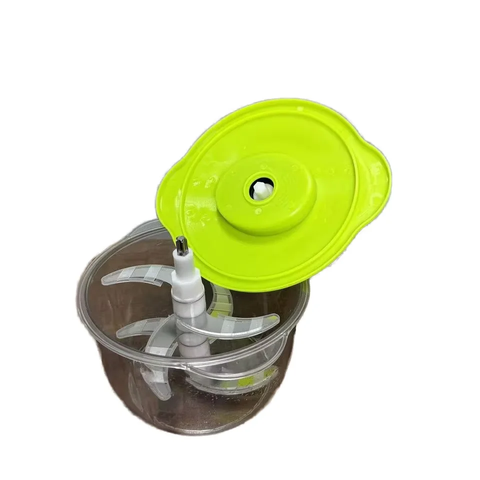 2024 High-Value Mini Portable Food Processor Manual Cooking Machine With Slicing Kneading Dough Pureeing Functions for Home Use