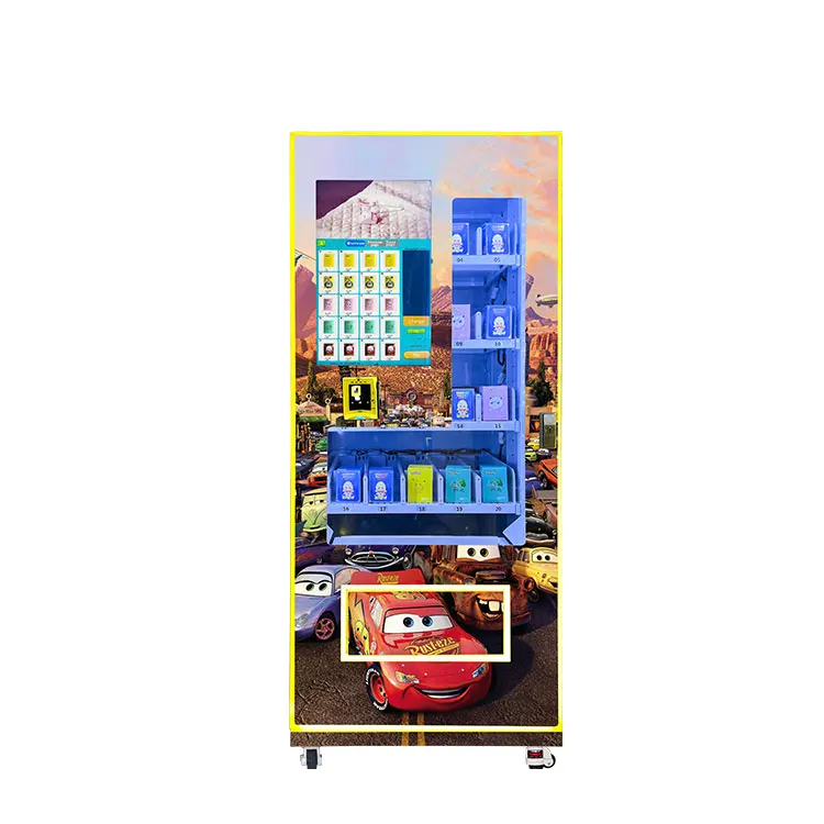 Top Seller packaged foods vending machines small vending machine bottled perfume vending machine 2024