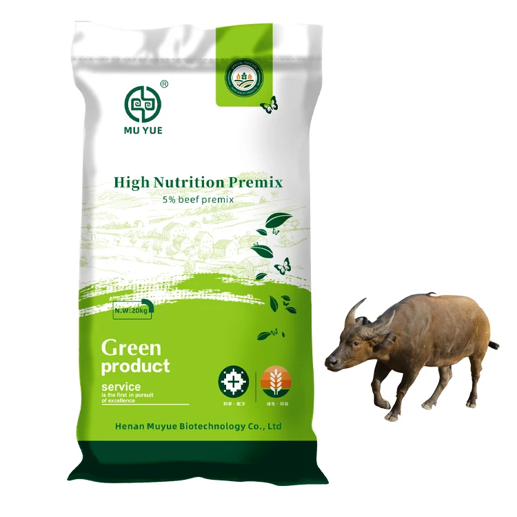 Cow feed 5% premixes mix feed additives goats livestock pure breed supplement