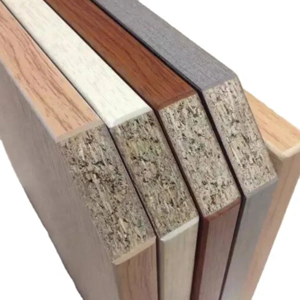 solid colors/ wood colors melamine laminated particle board for furniture