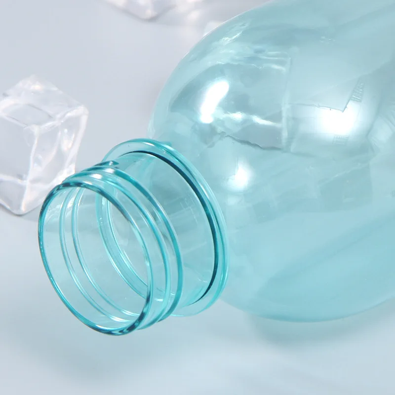 Wholesale 500ml Custom Logo Cola Shaped  Outdoor Sport Plastic Water Bottle With Stainless Steel Lid